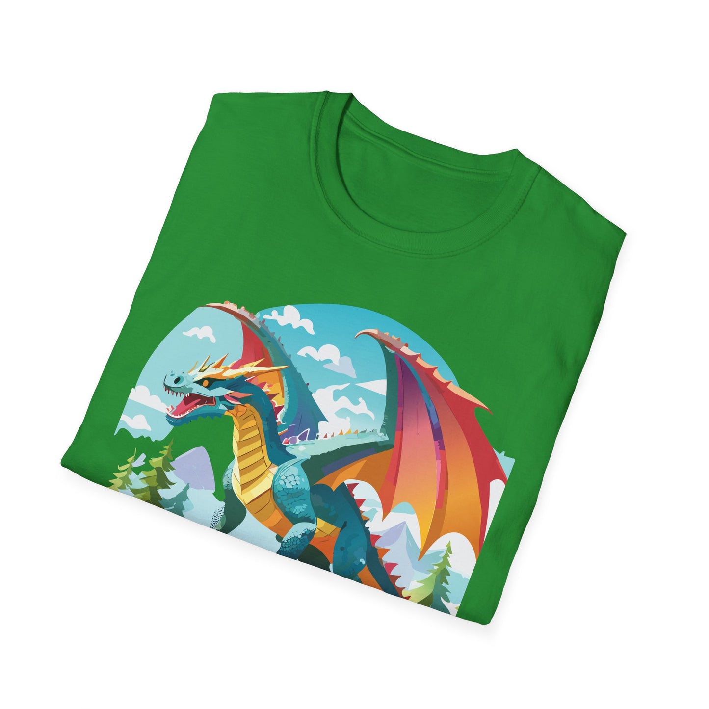 Dragon T Shirt, Dragon Shirt, Shirt with Animals, Animal Shirt