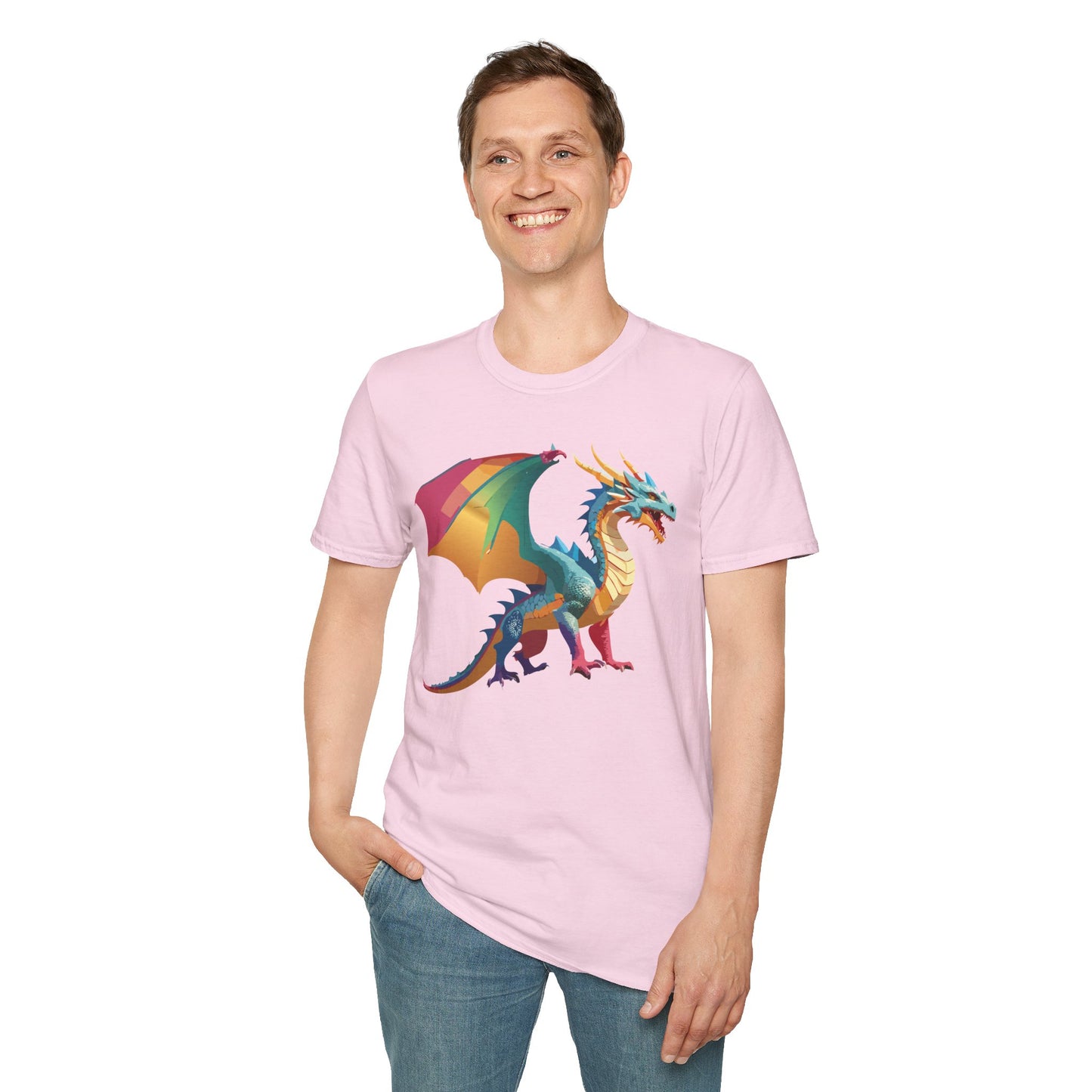 Dragon T Shirt, Dragon Shirt, Shirt with Animals, Animal Shirt