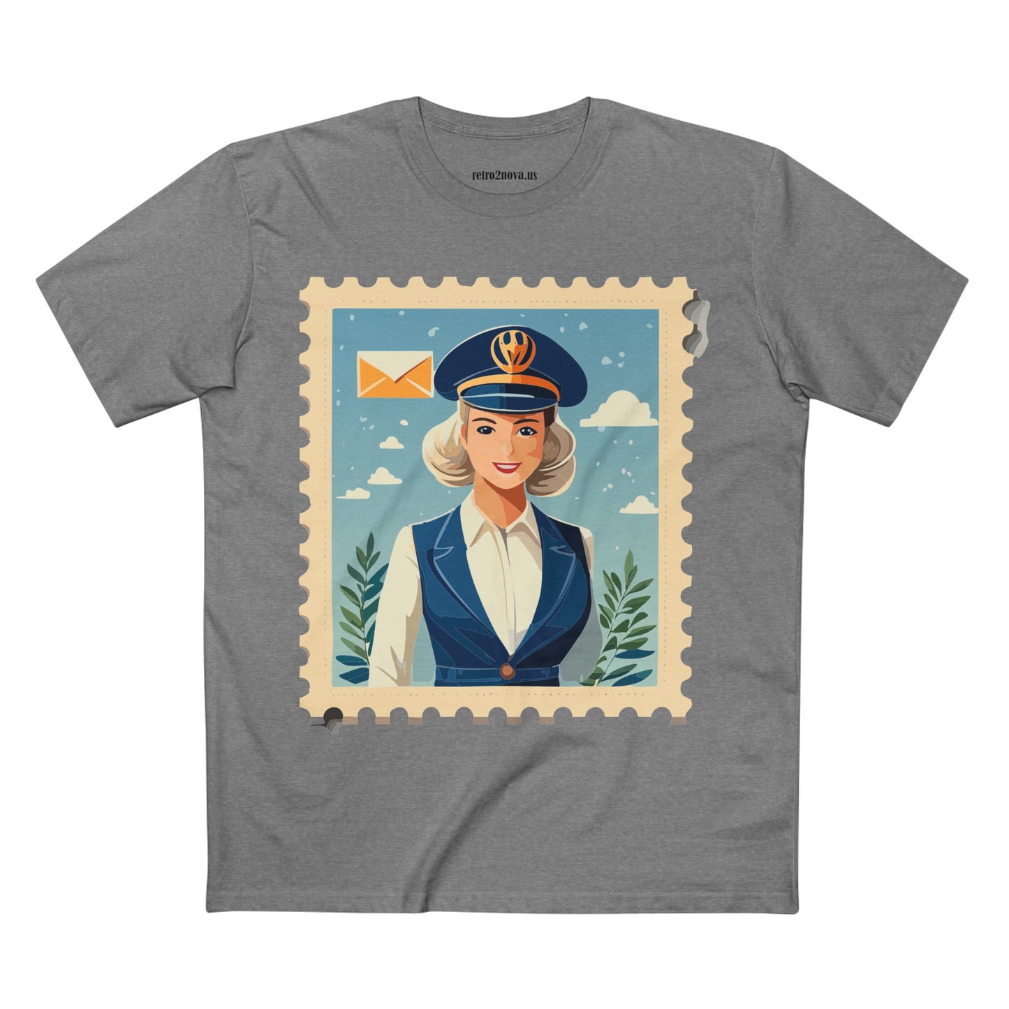 Stamp Shirt, Postage Stamp Shirt