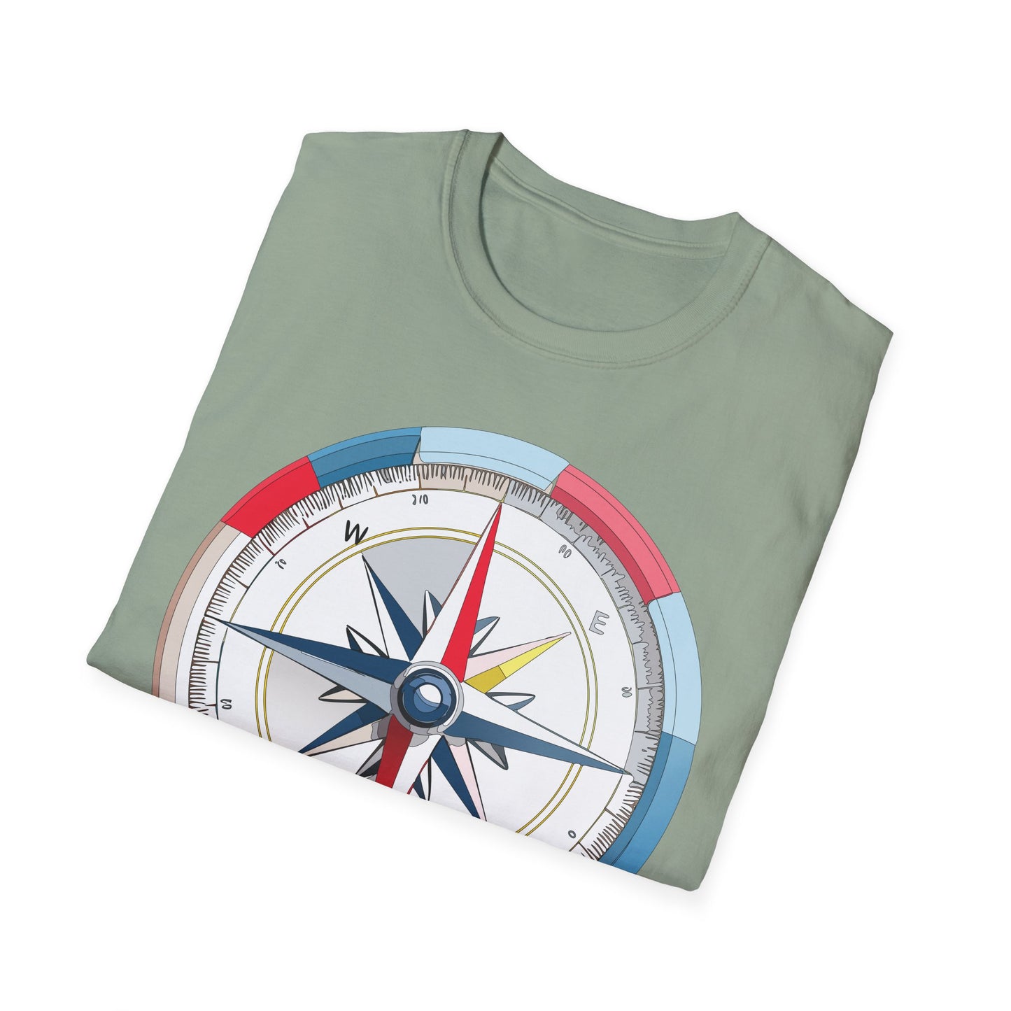 Compass T Shirt, Compass Shirt, Shirt with Compass, Navigator Shirt
