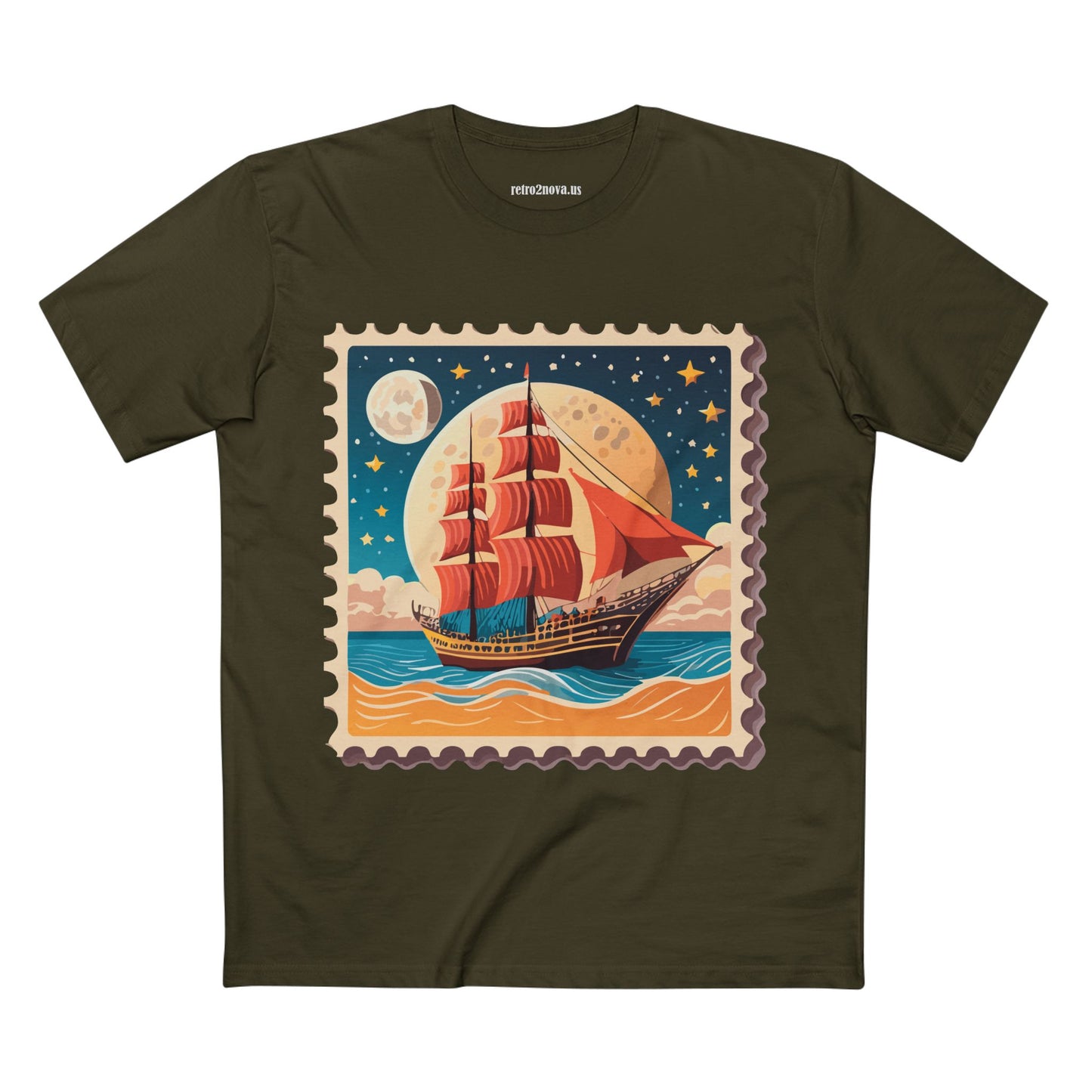 Stamp Shirt, Postage Stamp Shirt