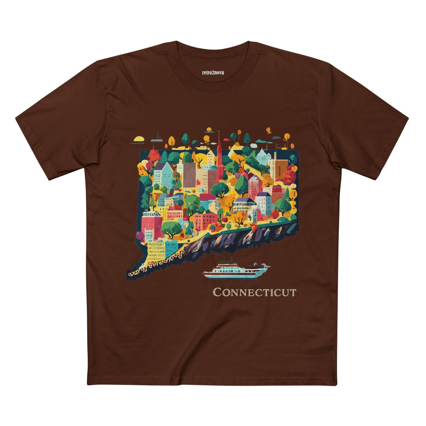 US State Shirts, Connecticut Shirt
