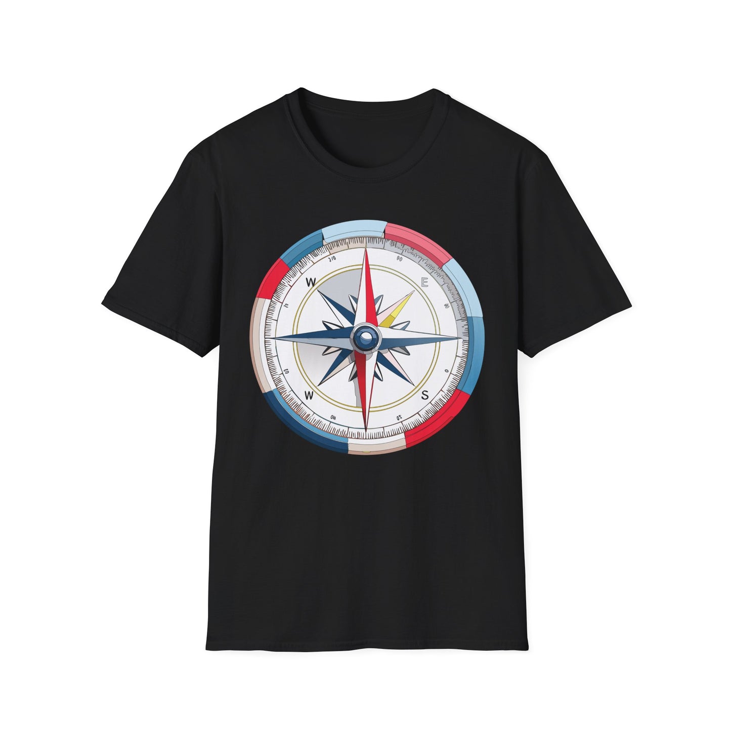 Compass T Shirt, Compass Shirt, Shirt with Compass, Navigator Shirt