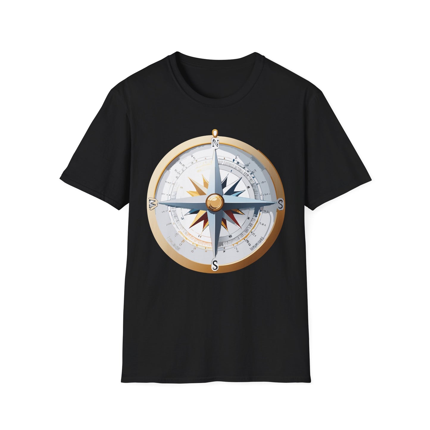 Compass T Shirt, Compass Shirt, Shirt with Compass, Navigator Shirt