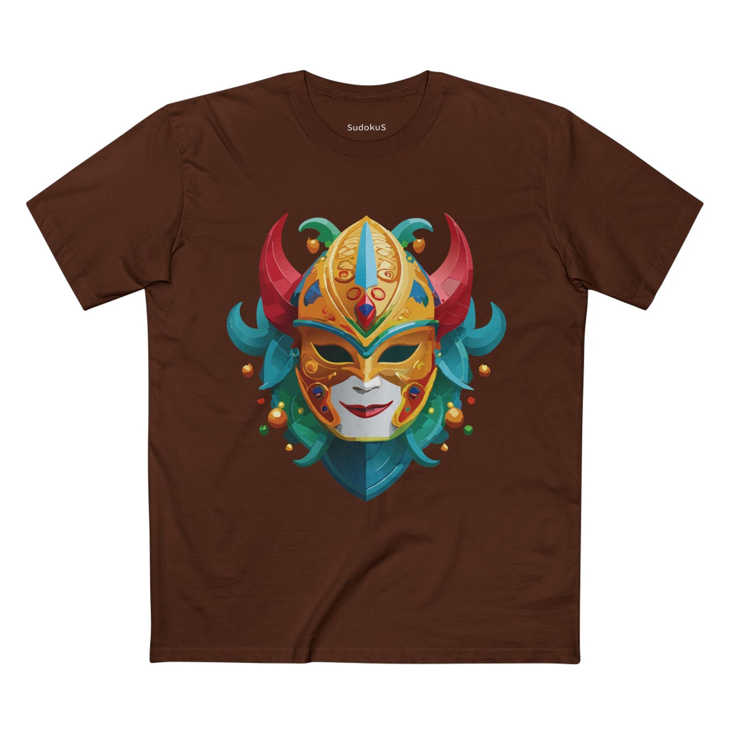 Mask Shirt, Shirt with Face - SudokuS