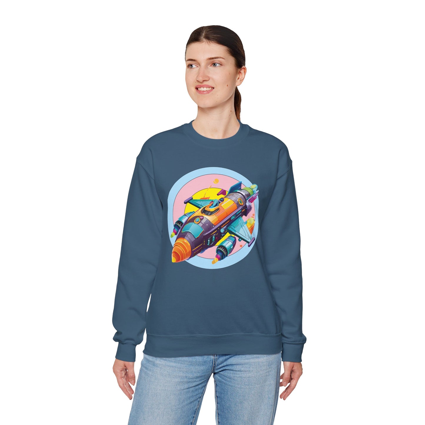 Space Shuttle Sweatshirt, Cosmic Sweatshirt, Astronaut Sweatshirt, Space Cosmic Sweatshirt
