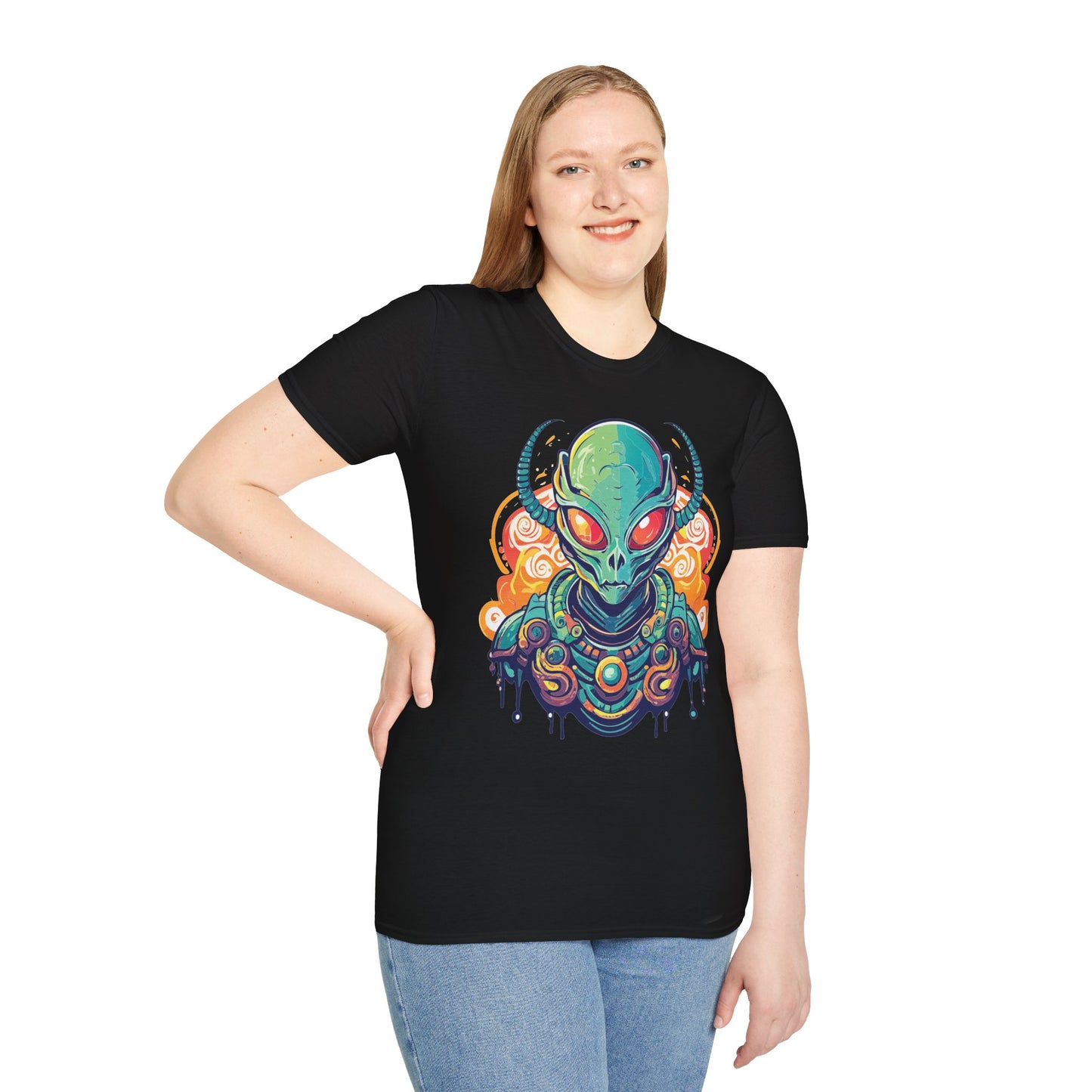 Alien T Shirt, Cosmos Shirt, Shirt with Aliens, Cosmo Shirts