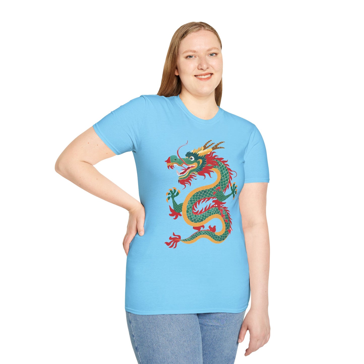 Dragon T Shirt, Dragon Shirt, Shirt with Animals, Animal Shirt