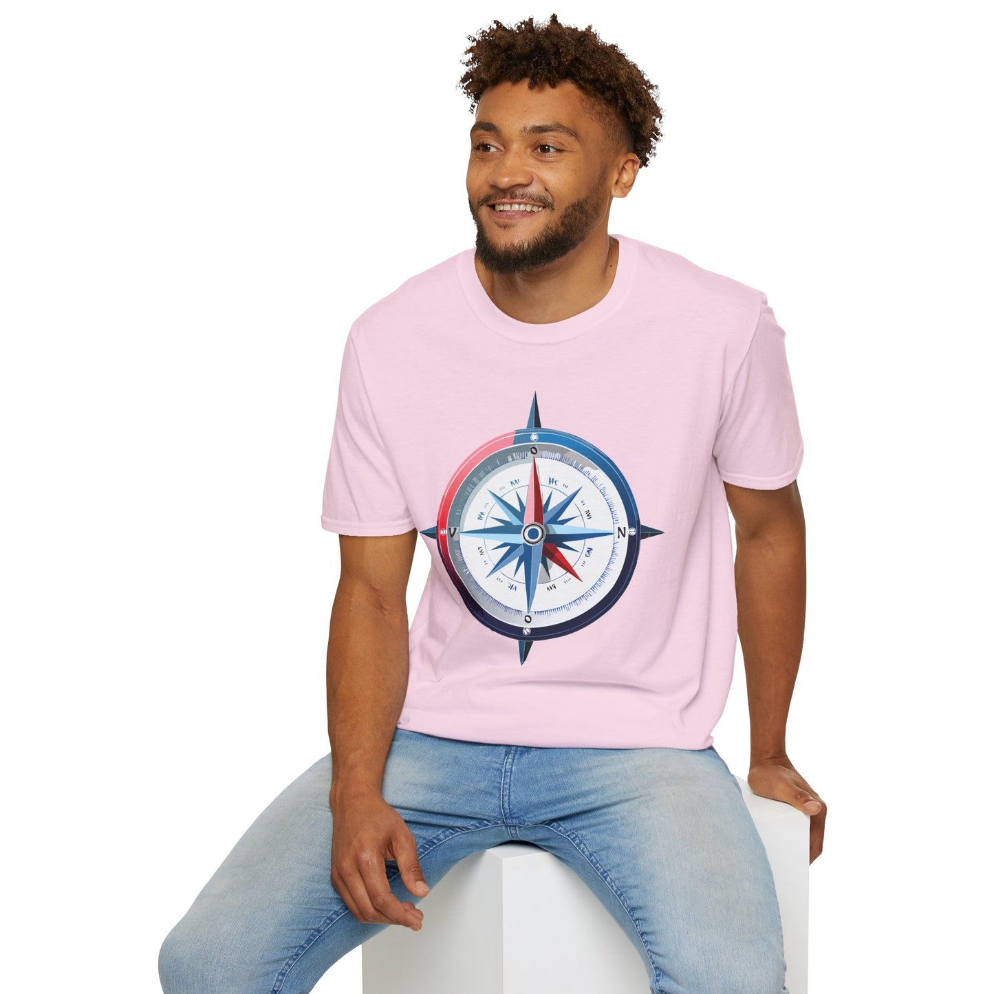 Compass T Shirt, Compass Shirt, Shirt with Compass, Navigator Shirt