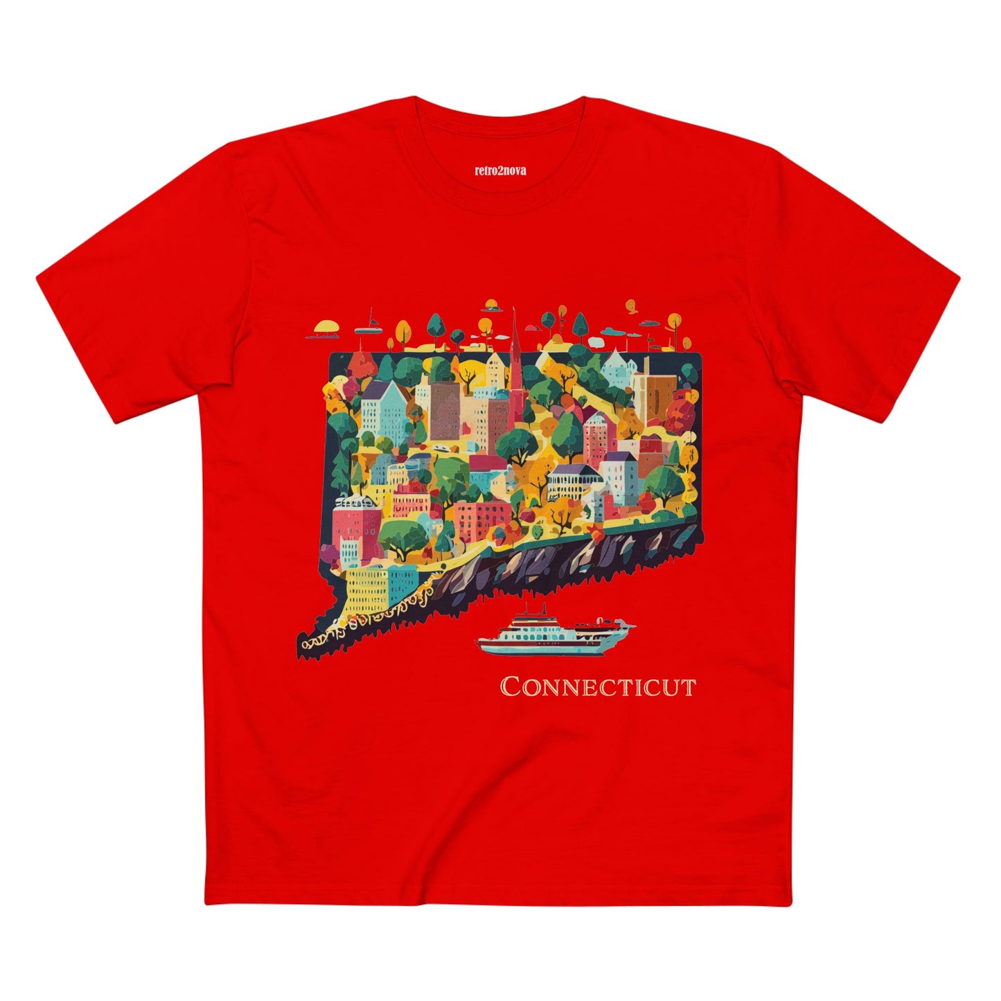 US State Shirts, Connecticut Shirt