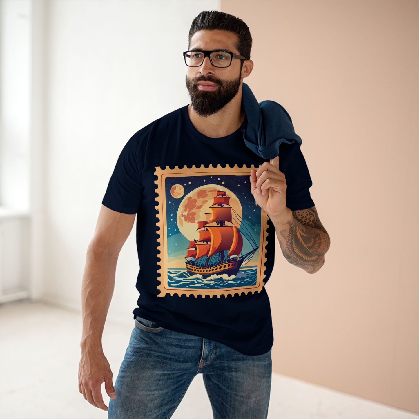 Stamp Shirt, Postage Stamp Shirt