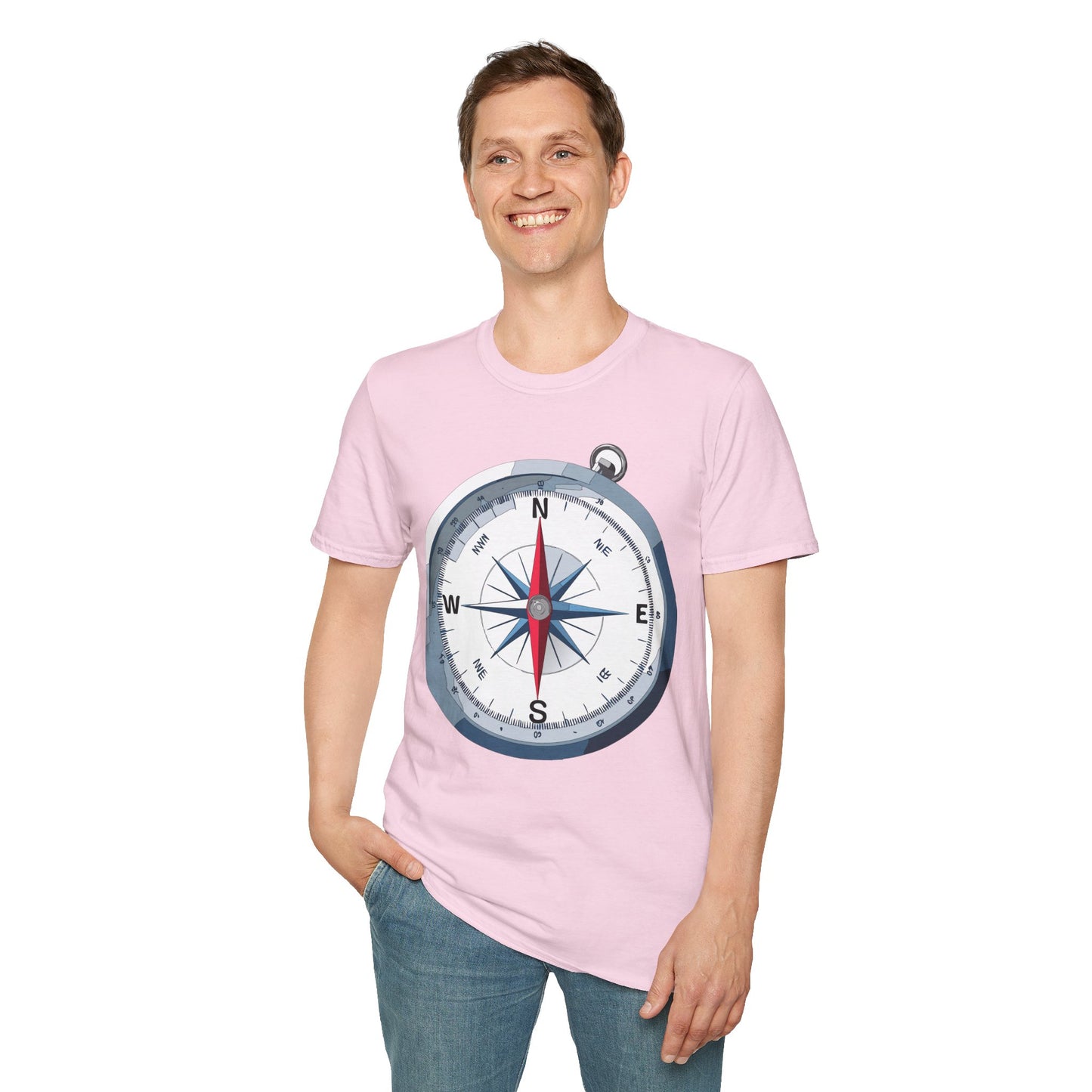 Compass T Shirt, Compass Shirt, Shirt with Compass, Navigator Shirt