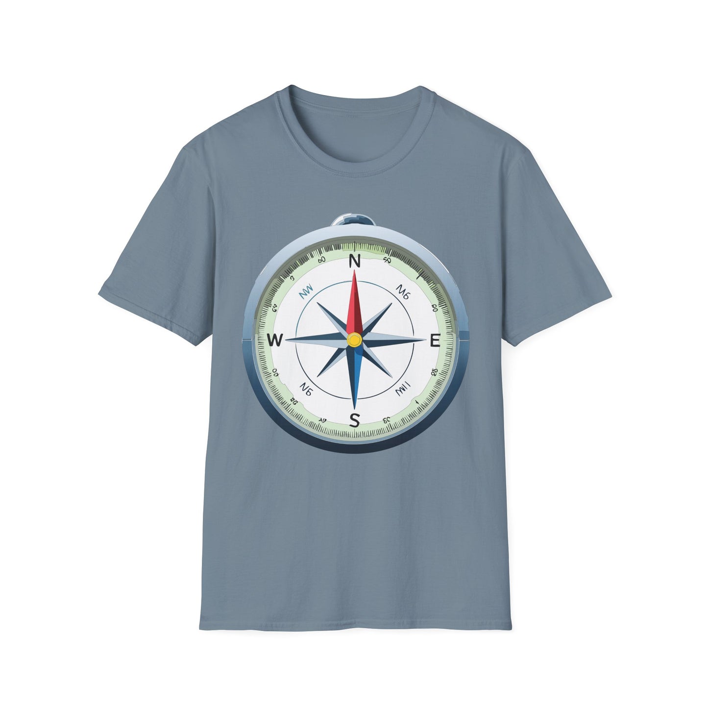 Compass T Shirt, Compass Shirt, Shirt with Compass, Navigator Shirt
