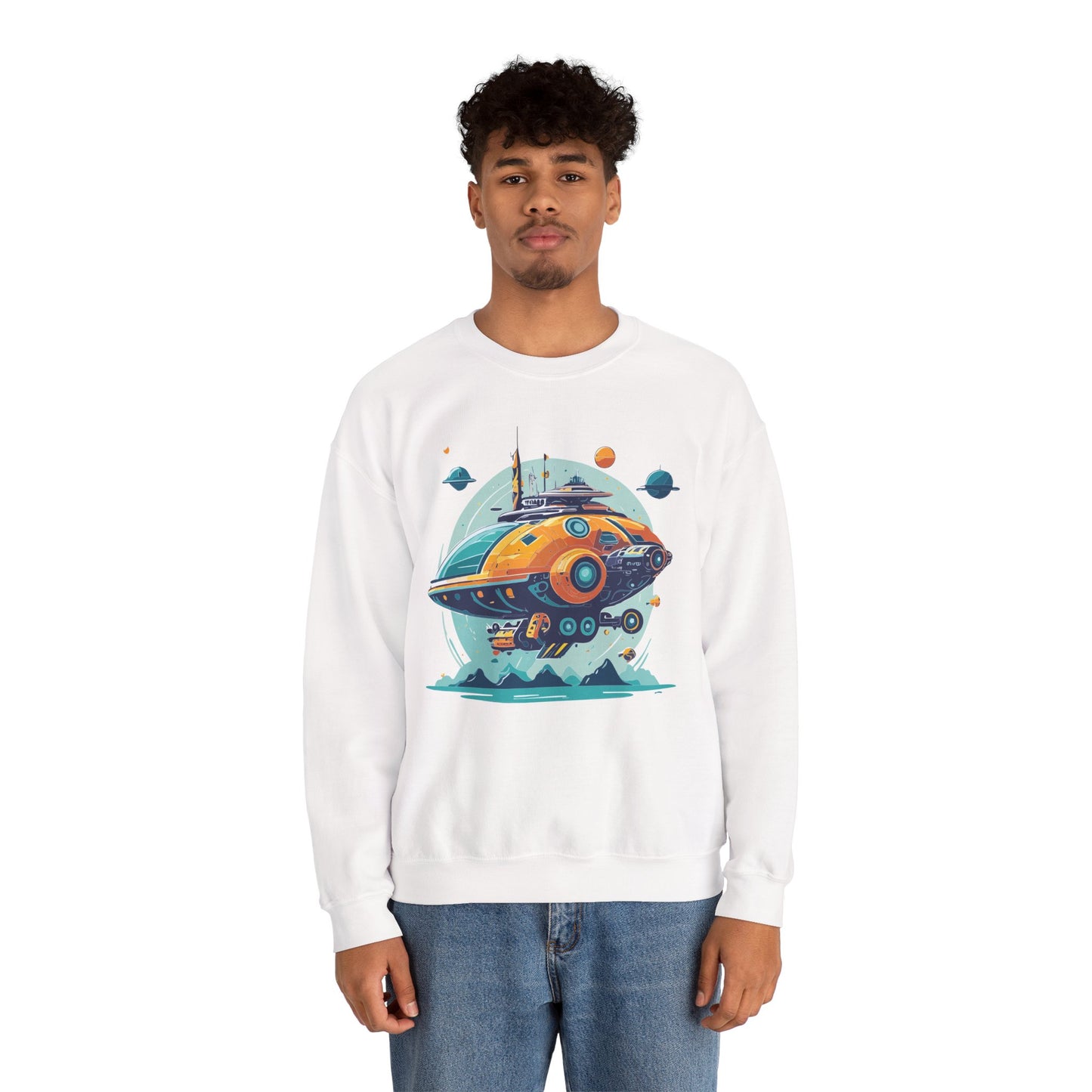 Space Shuttle Sweatshirt, Cosmic Sweatshirt, Astronaut Sweatshirt, Space Cosmic Sweatshirt