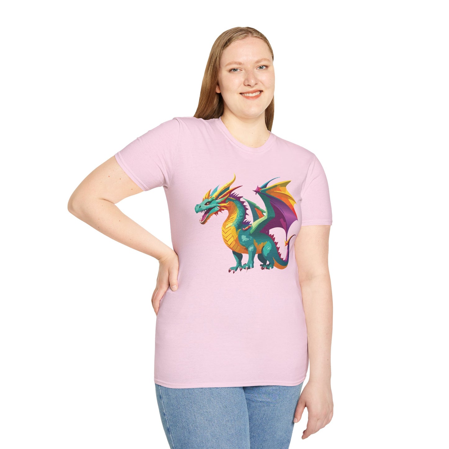 Dragon T Shirt, Dragon Shirt, Shirt with Animals, Animal Shirt