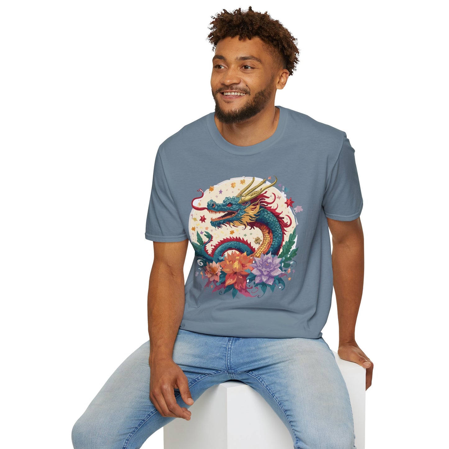Dragon T Shirt, Dragon Shirt, Shirt with Animals, Animal Shirt