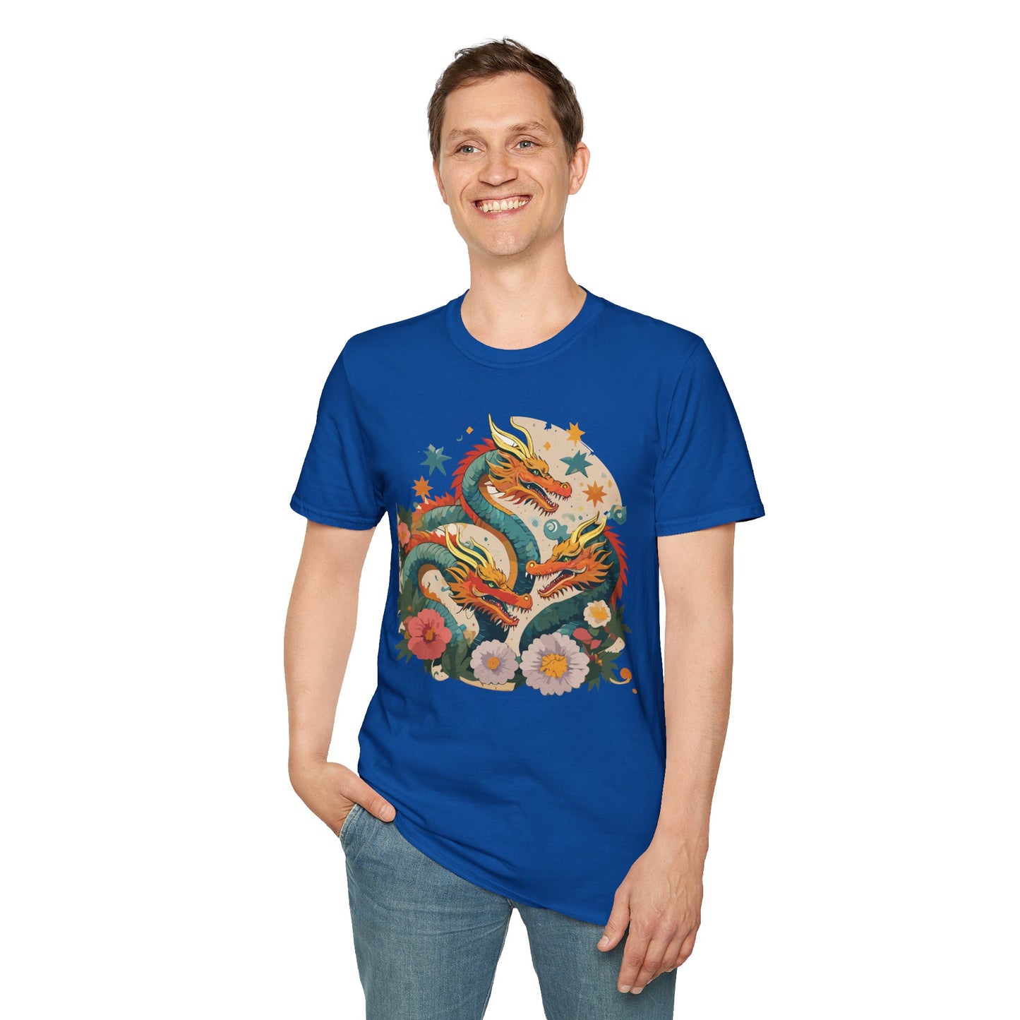 Dragon T Shirt, Dragon Shirt, Shirt with Animals, Animal Shirt