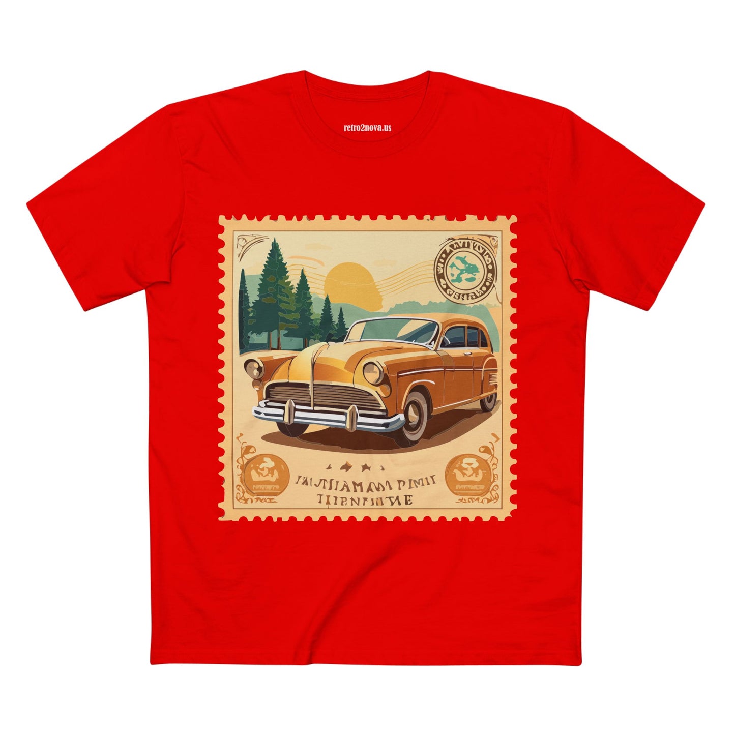 Stamp Shirt, Postage Stamp Shirt