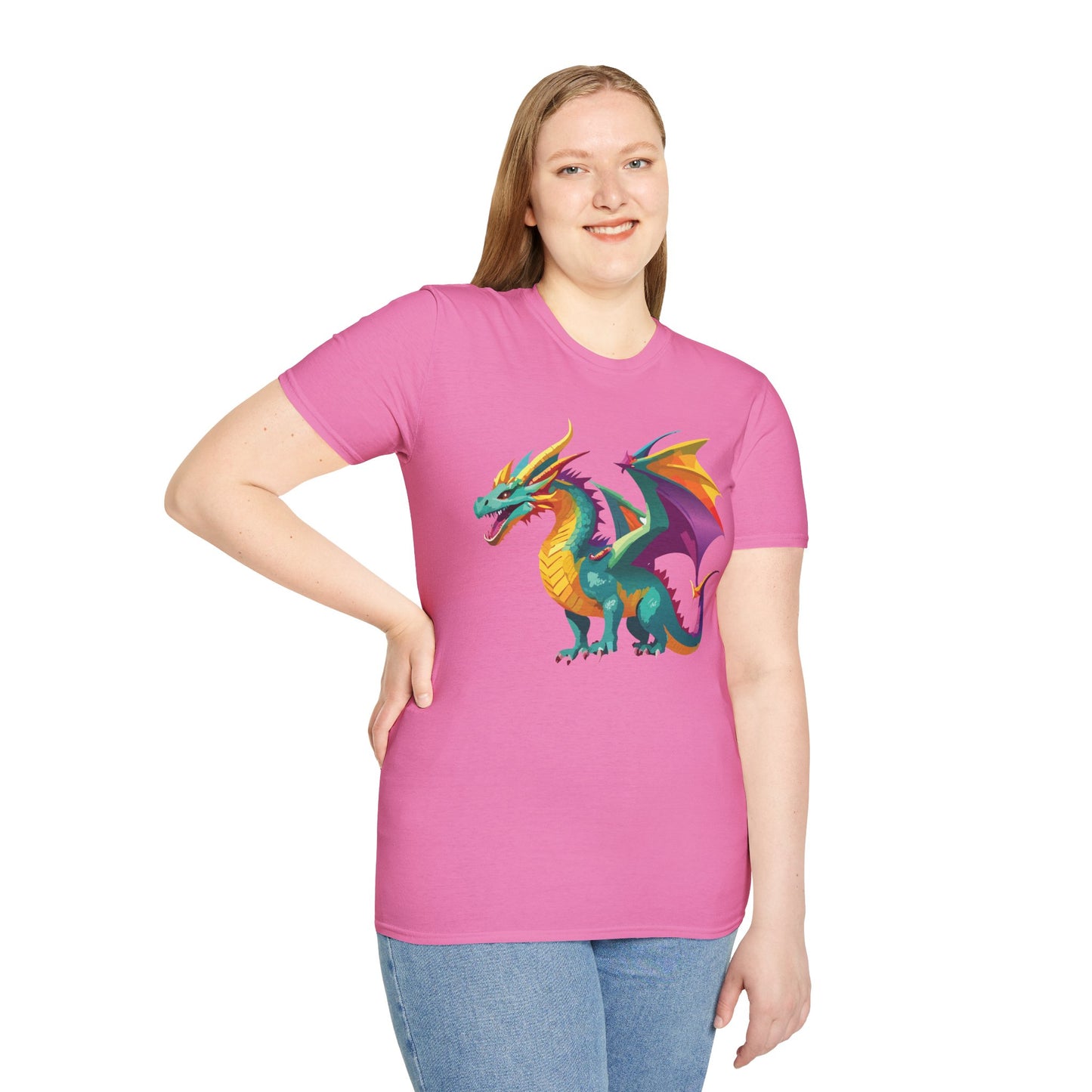 Dragon T Shirt, Dragon Shirt, Shirt with Animals, Animal Shirt
