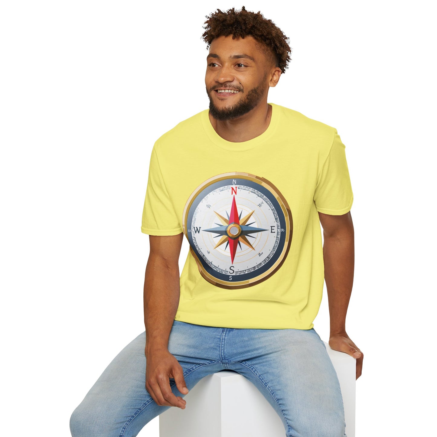 Compass T Shirt, Compass Shirt, Shirt with Compass, Navigator Shirt