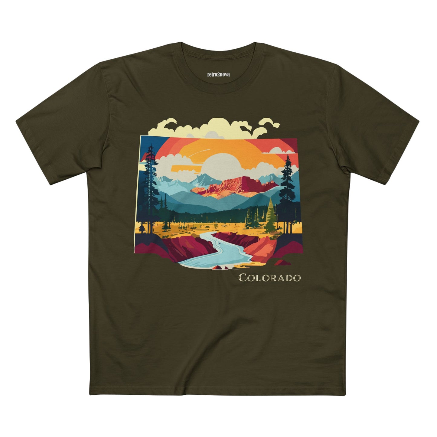 US State Shirts, Colorado Shirt