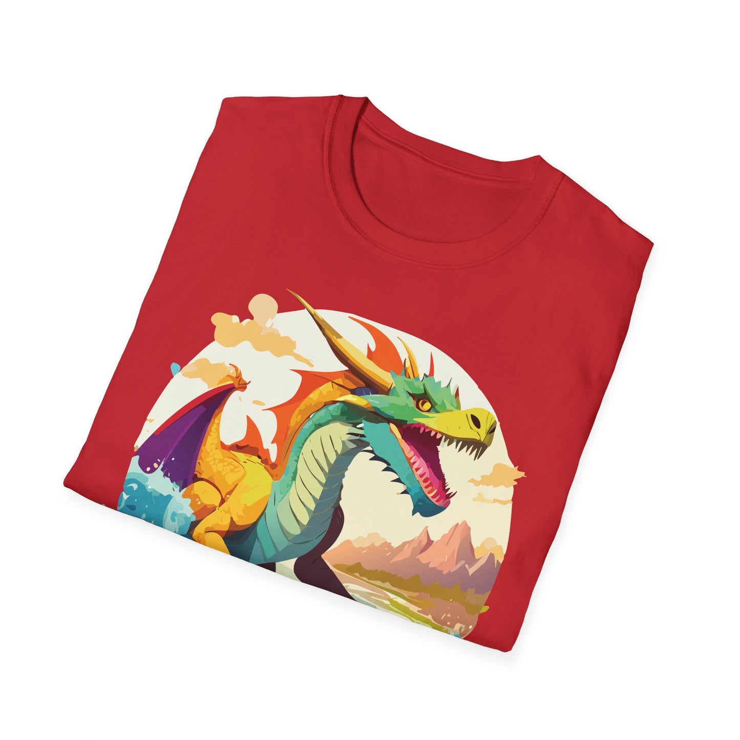 Dragon T Shirt, Dragon Shirt, Shirt with Animals, Animal Shirt