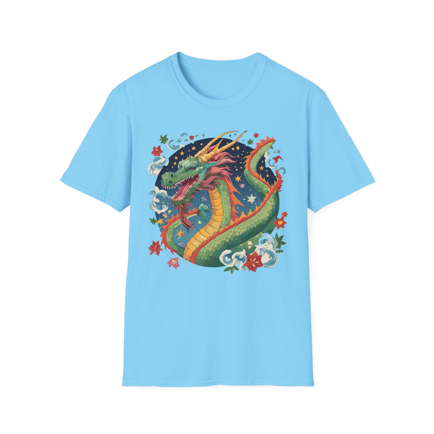Dragon T Shirt, Dragon Shirt, Shirt with Animals, Animal Shirt