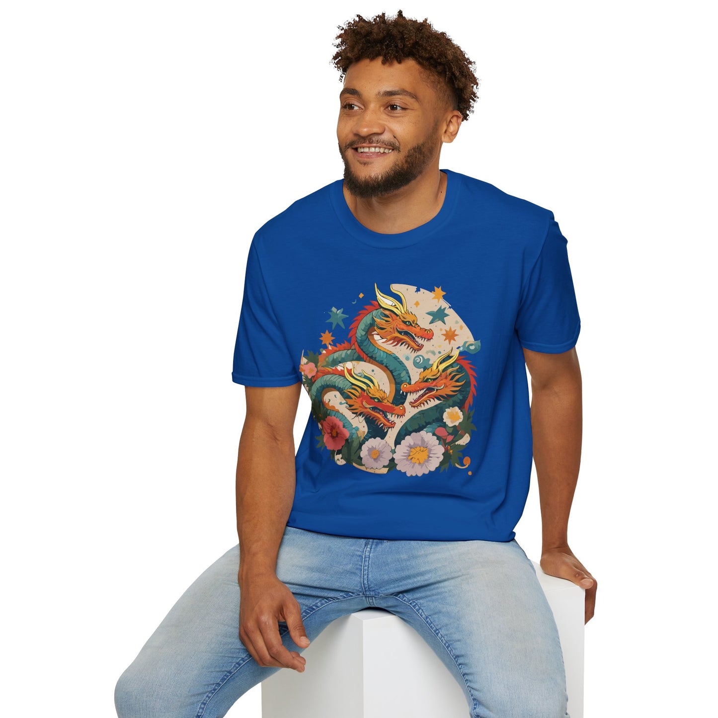 Dragon T Shirt, Dragon Shirt, Shirt with Animals, Animal Shirt