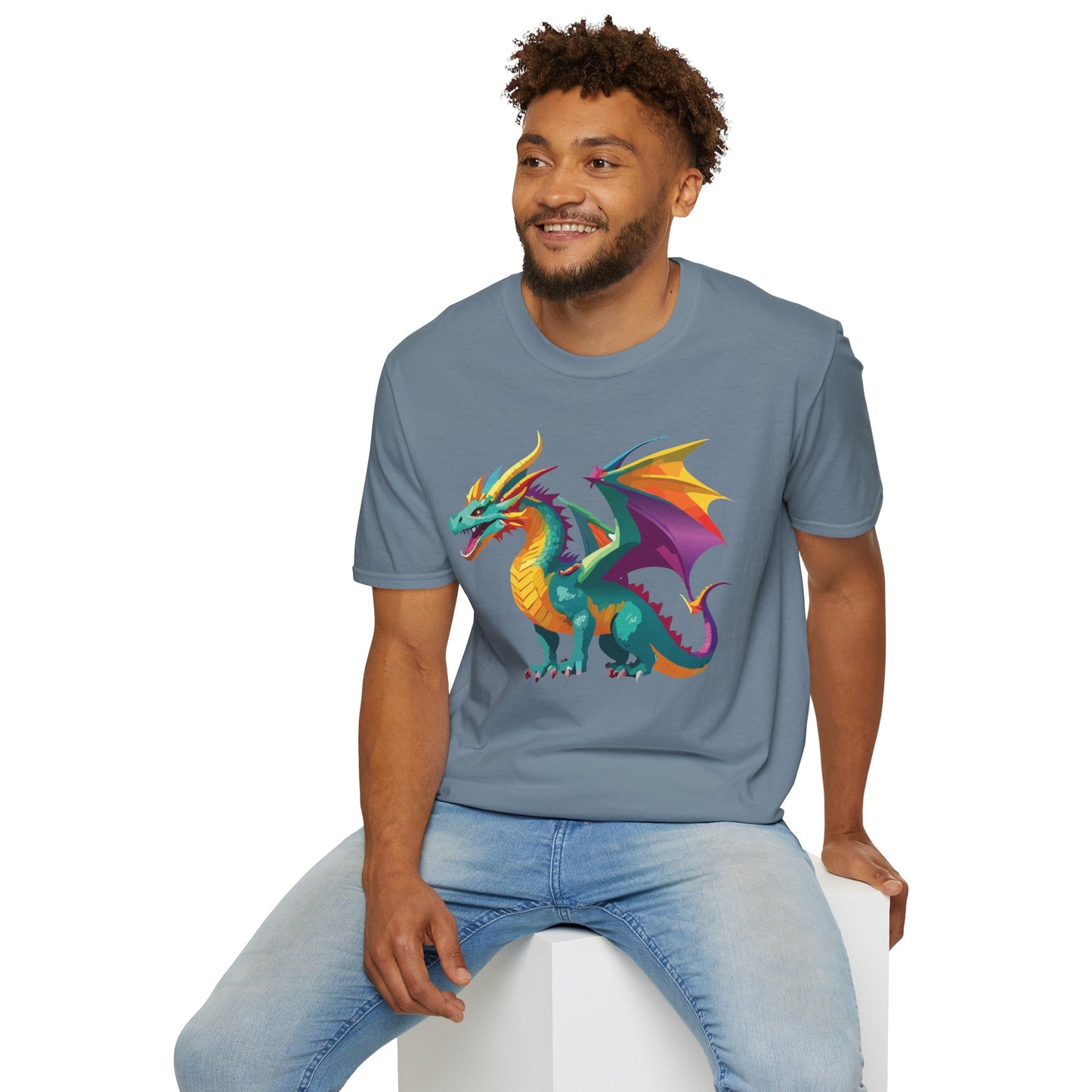 Dragon T Shirt, Dragon Shirt, Shirt with Animals, Animal Shirt
