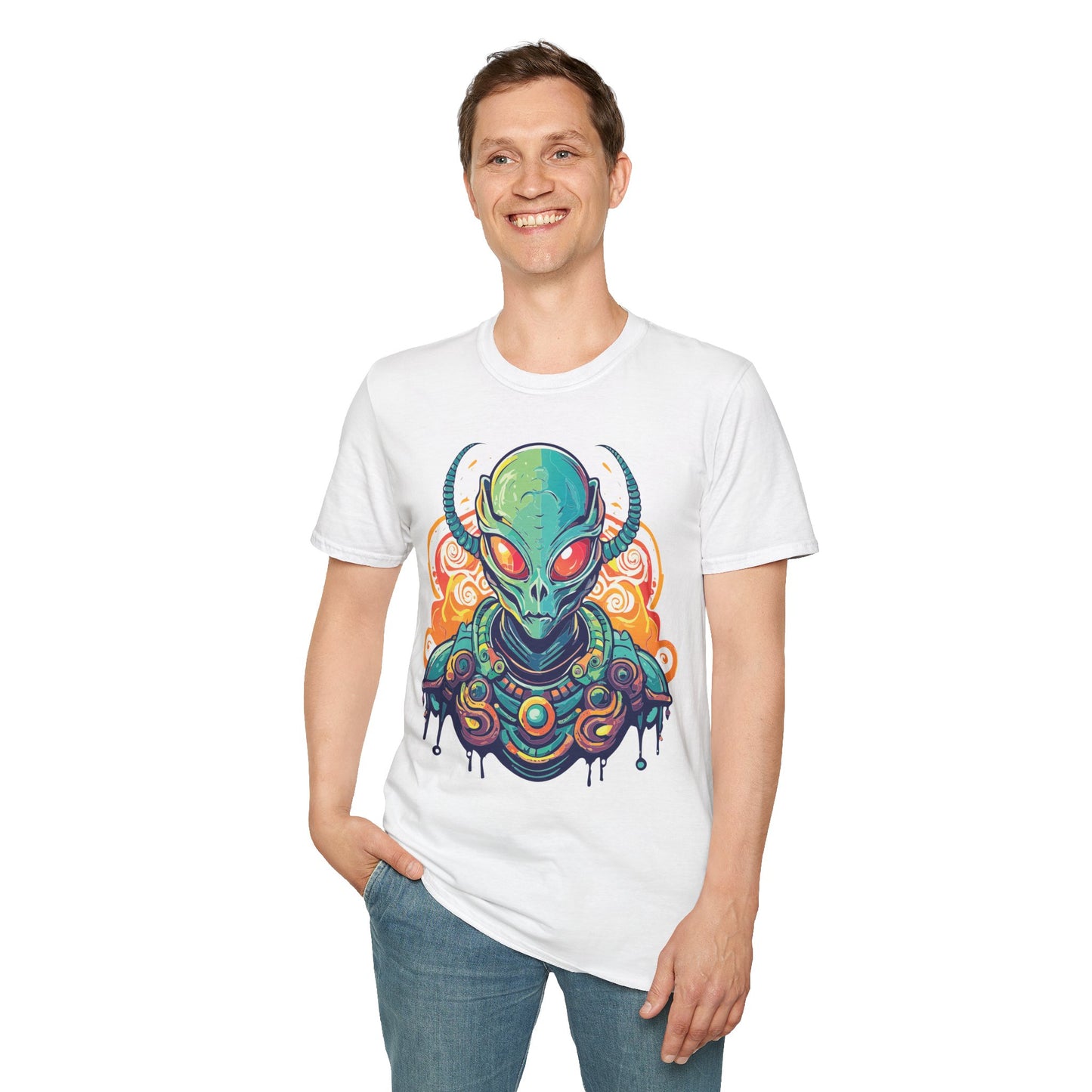 Alien T Shirt, Cosmos Shirt, Shirt with Aliens, Cosmo Shirts