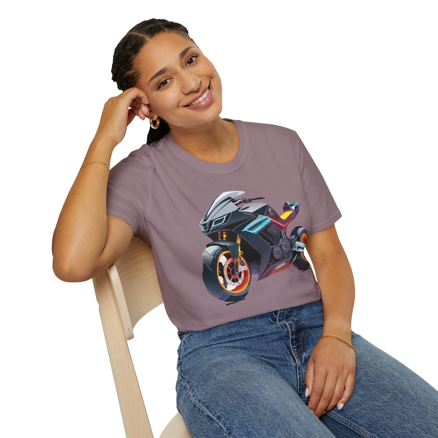 Bike T Shirt, Moto Shirt, Shirt with Motorcycle, MTB T Shirts