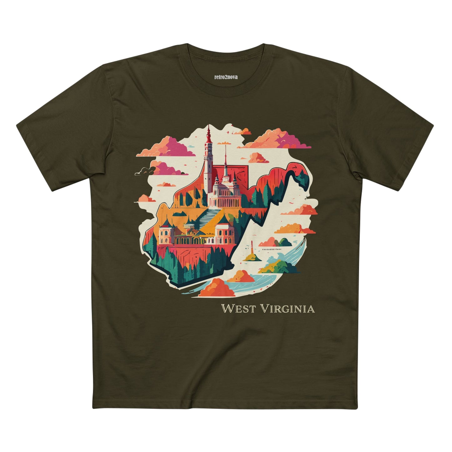 US State Shirts, West Virginia Shirt