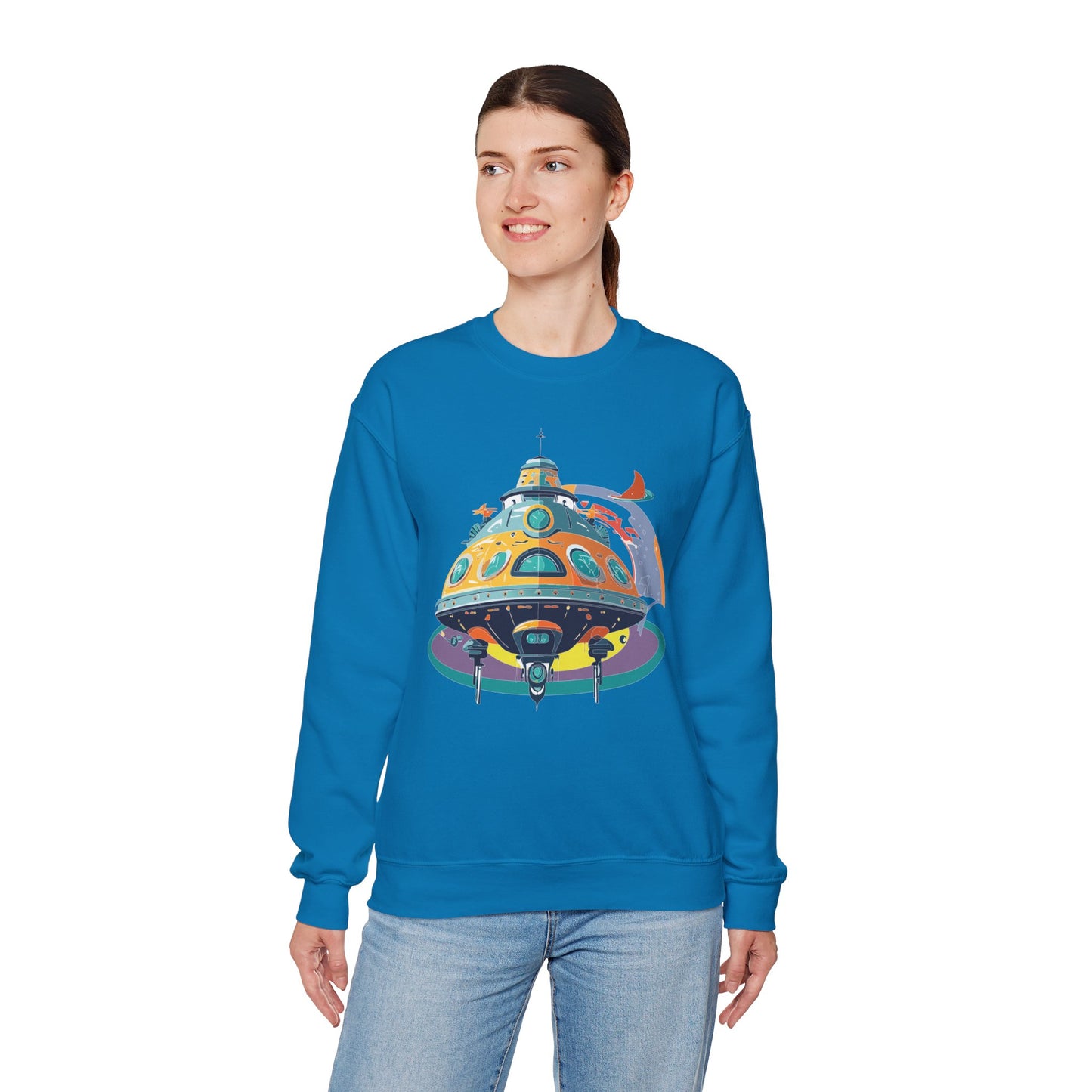 Space Shuttle Sweatshirt, Cosmic Sweatshirt, Astronaut Sweatshirt, Space Cosmic Sweatshirt