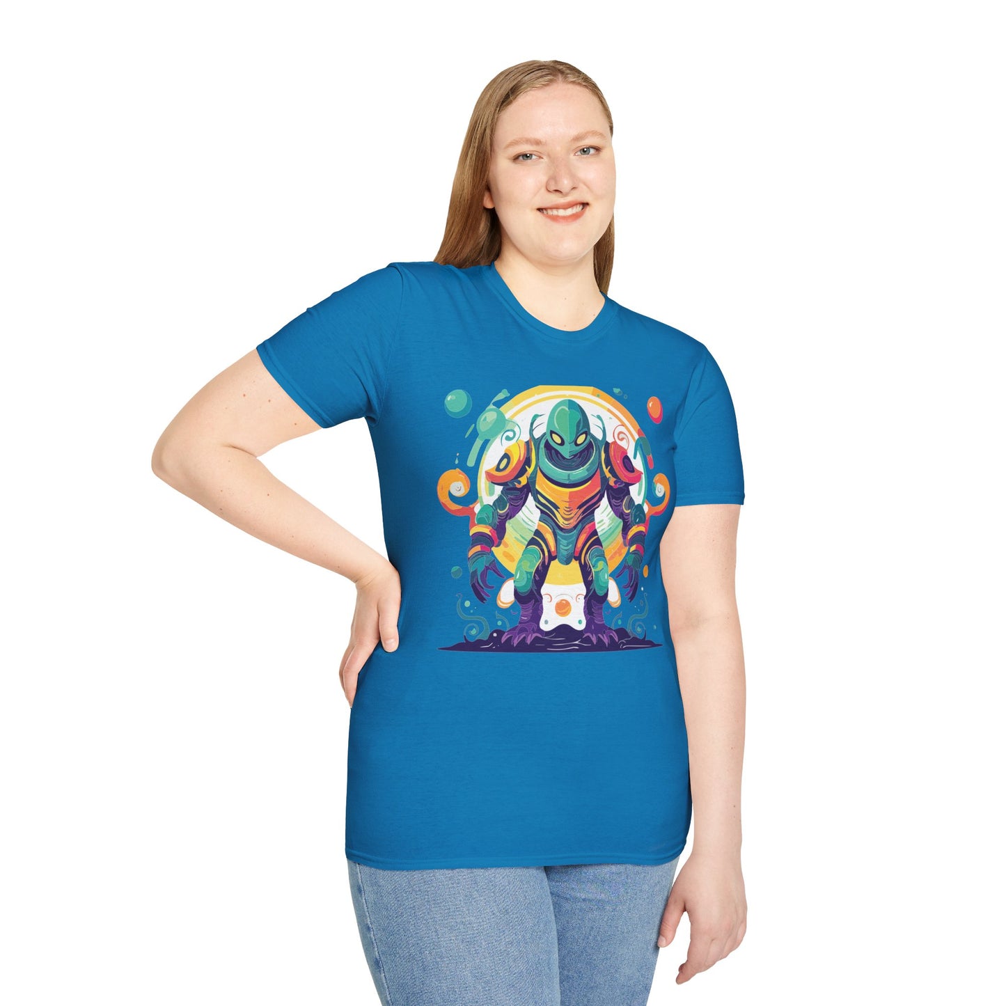 Alien T Shirt, Cosmos Shirt, Shirt with Aliens, Cosmo Shirts