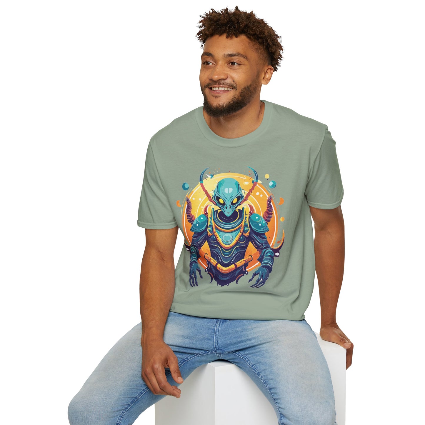Alien T Shirt, Cosmos Shirt, Shirt with Aliens, Cosmo Shirts