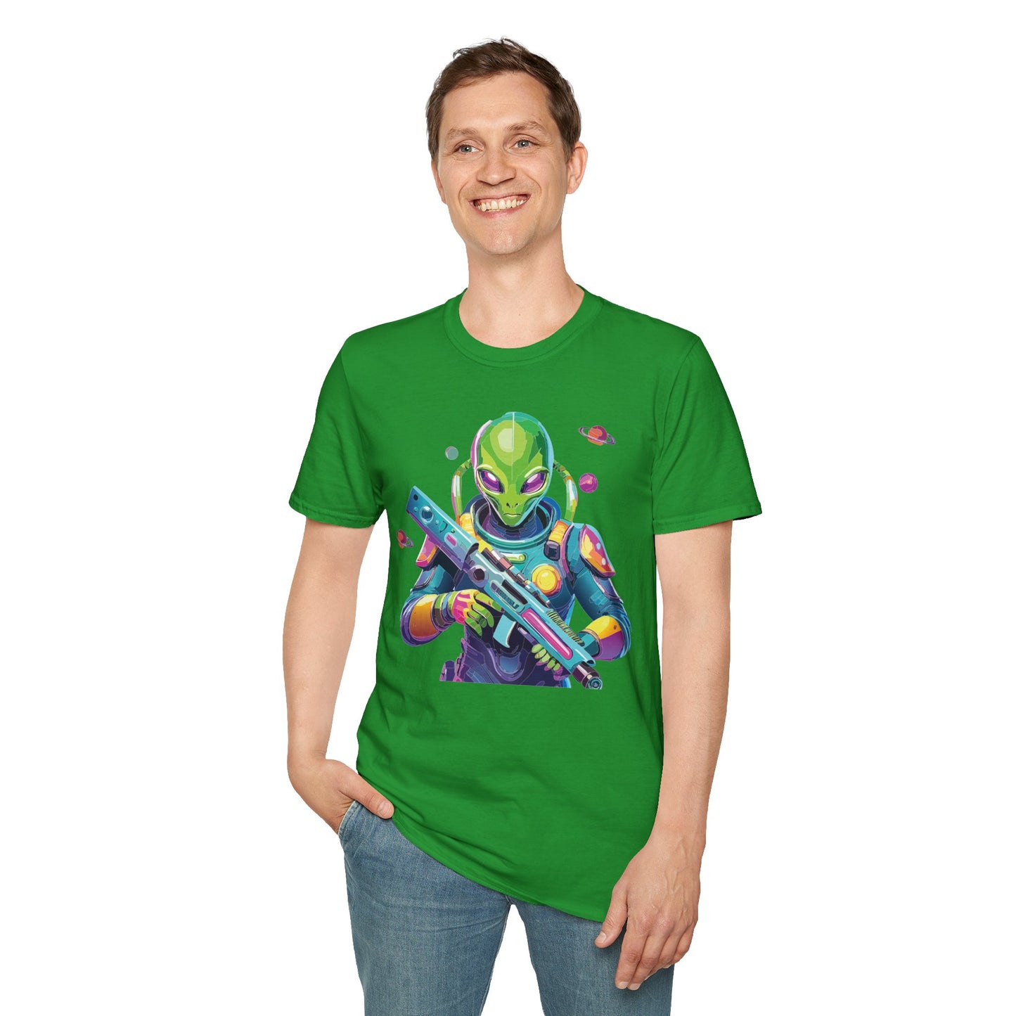 Alien T Shirt, Cosmos Shirt, Shirt with Aliens, Cosmo Shirts