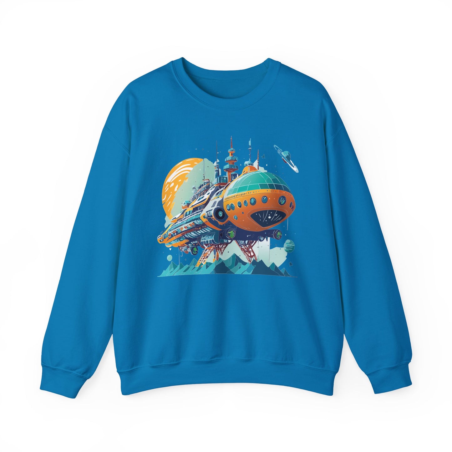 Space Shuttle Sweatshirt, Cosmic Sweatshirt, Astronaut Sweatshirt, Space Cosmic Sweatshirt