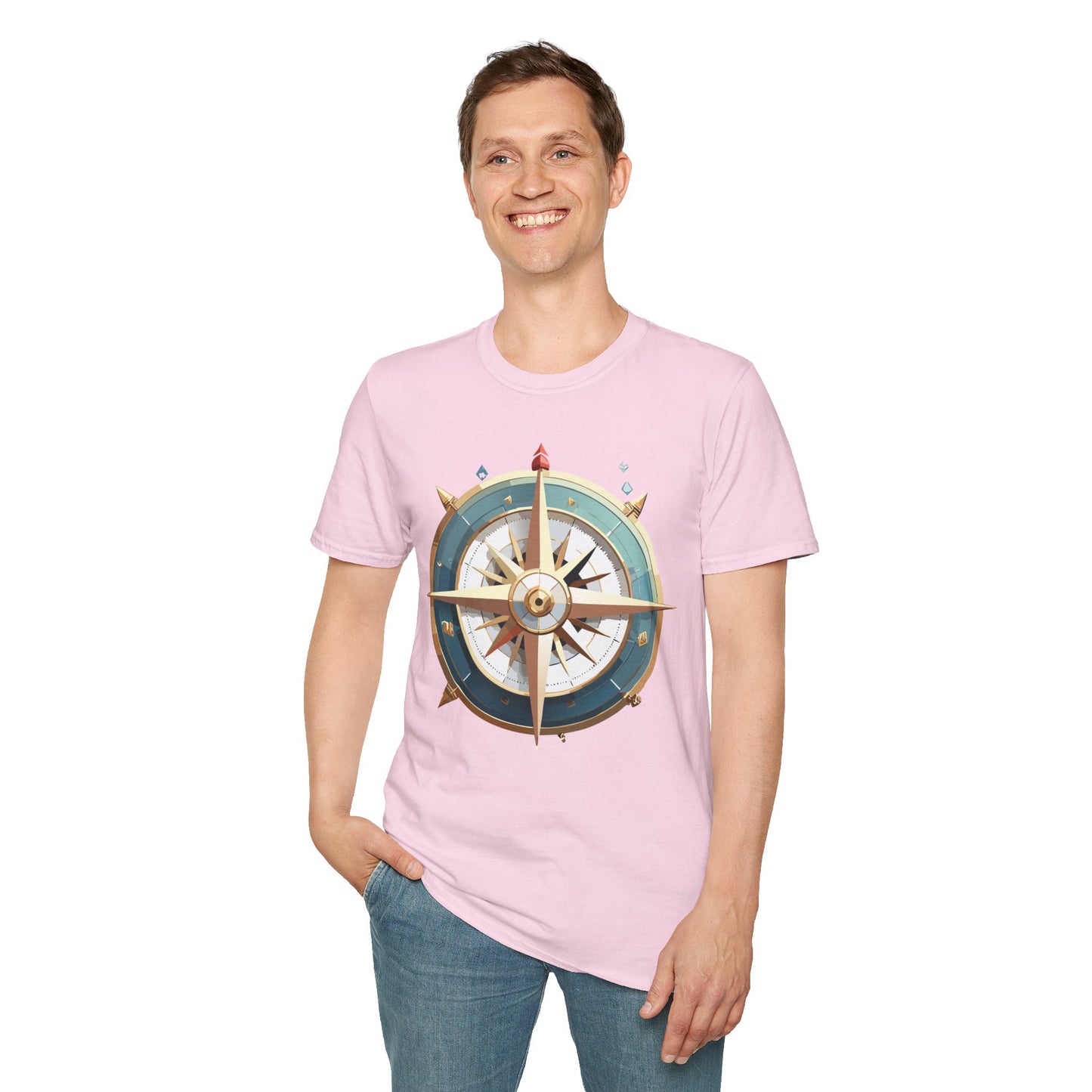 Compass T Shirt, Compass Shirt, Shirt with Compass, Navigator Shirt