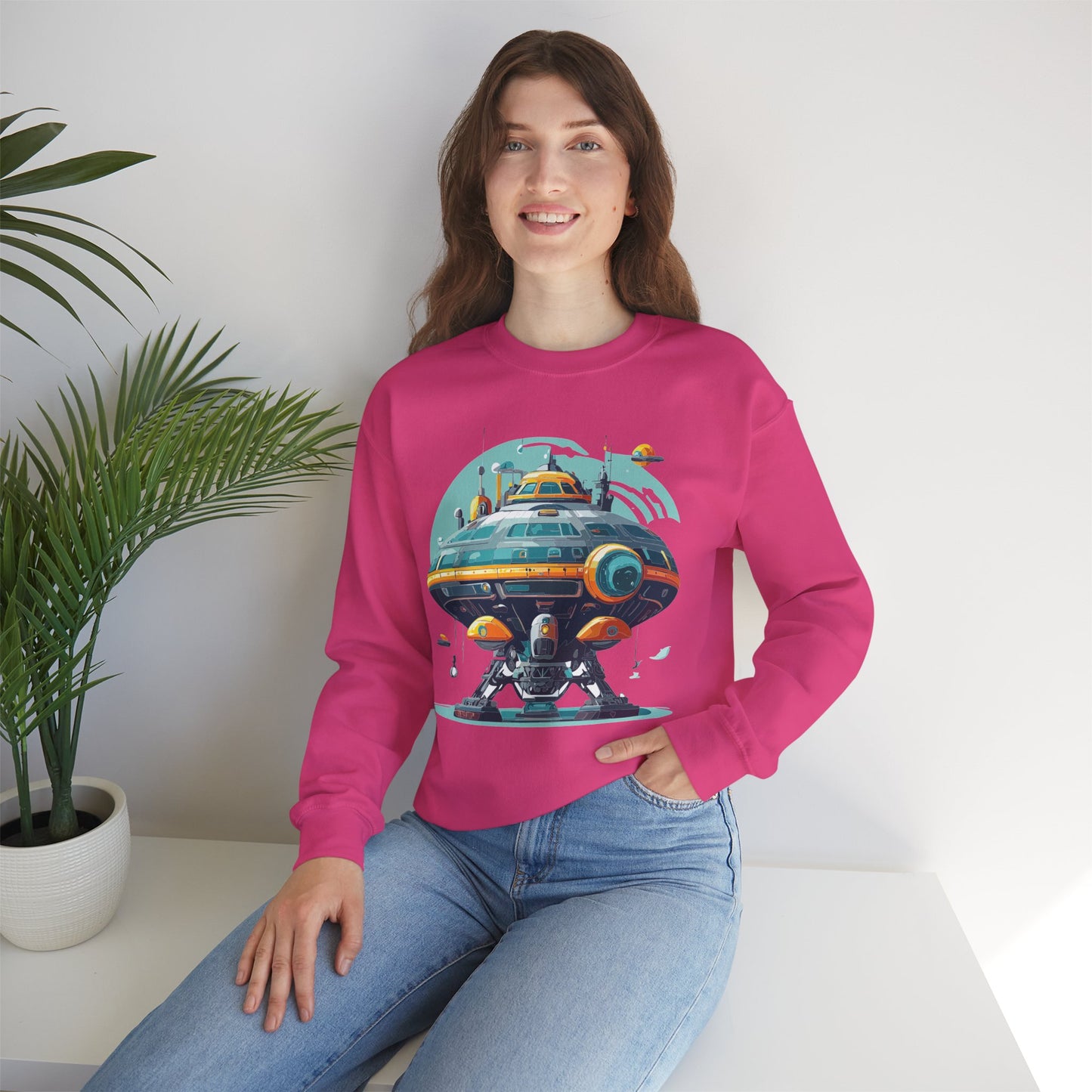 Space Shuttle Sweatshirt, Cosmic Sweatshirt, Astronaut Sweatshirt, Space Cosmic Sweatshirt