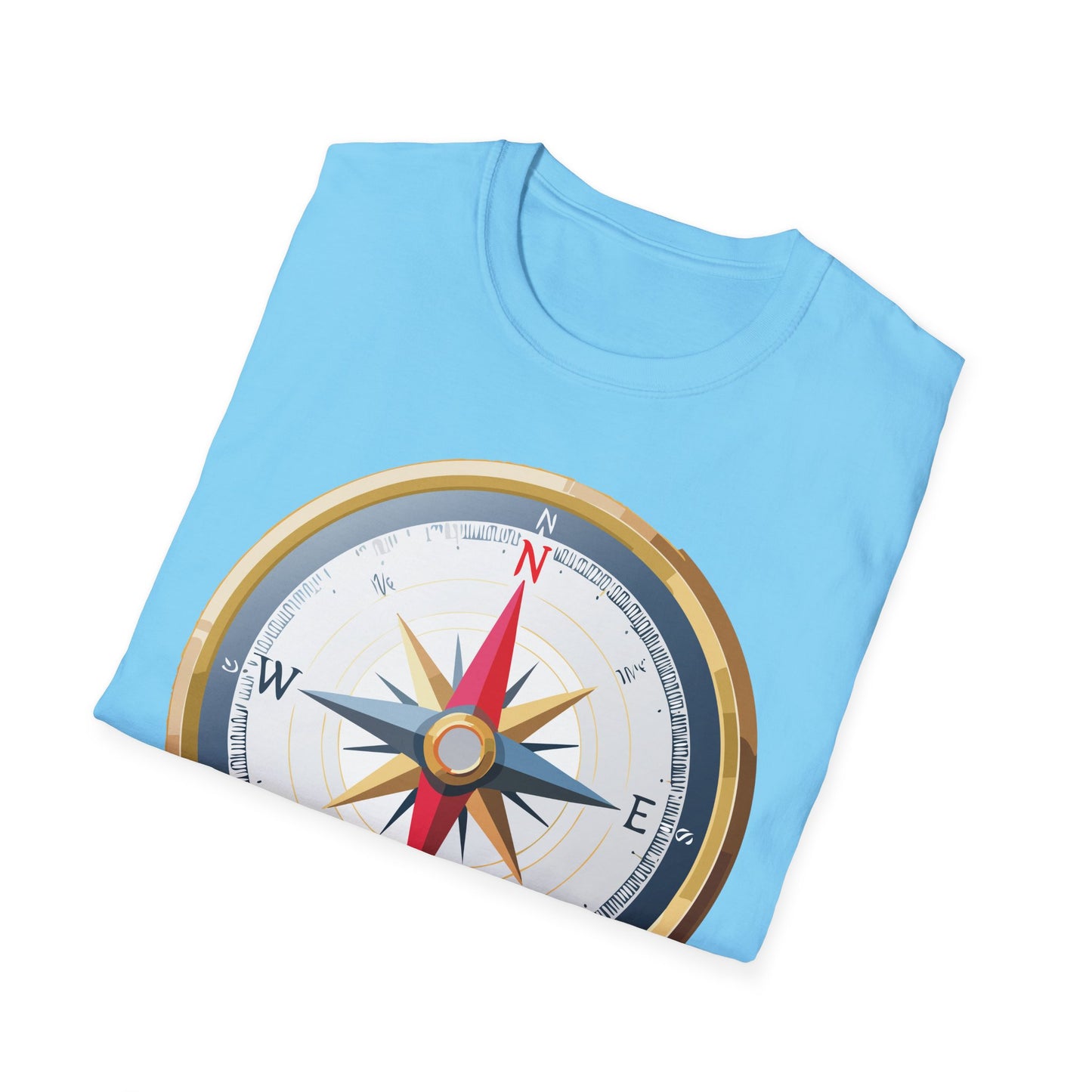 Compass T Shirt, Compass Shirt, Shirt with Compass, Navigator Shirt