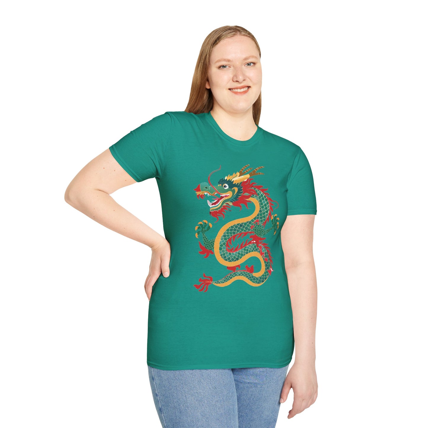 Dragon T Shirt, Dragon Shirt, Shirt with Animals, Animal Shirt