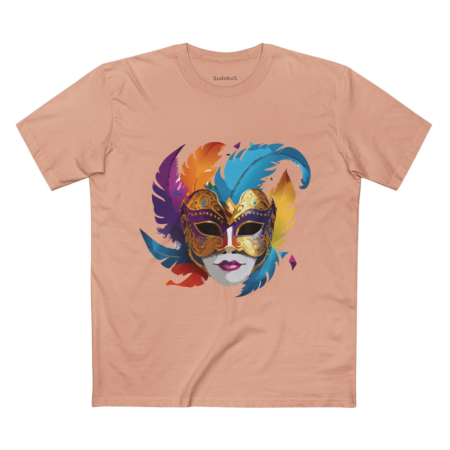 Mask Shirt, Shirt with Face - SudokuS
