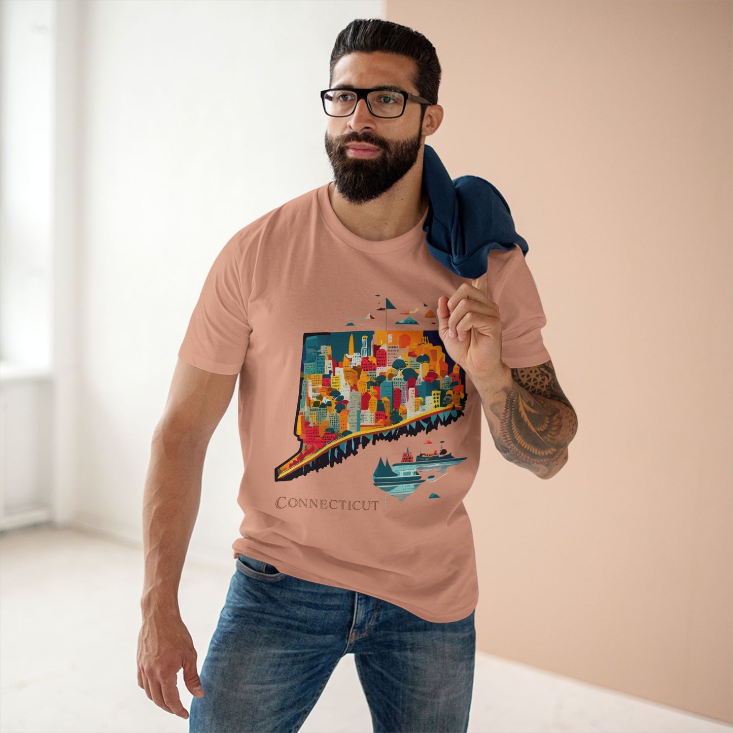 US State Shirts, Connecticut Shirt