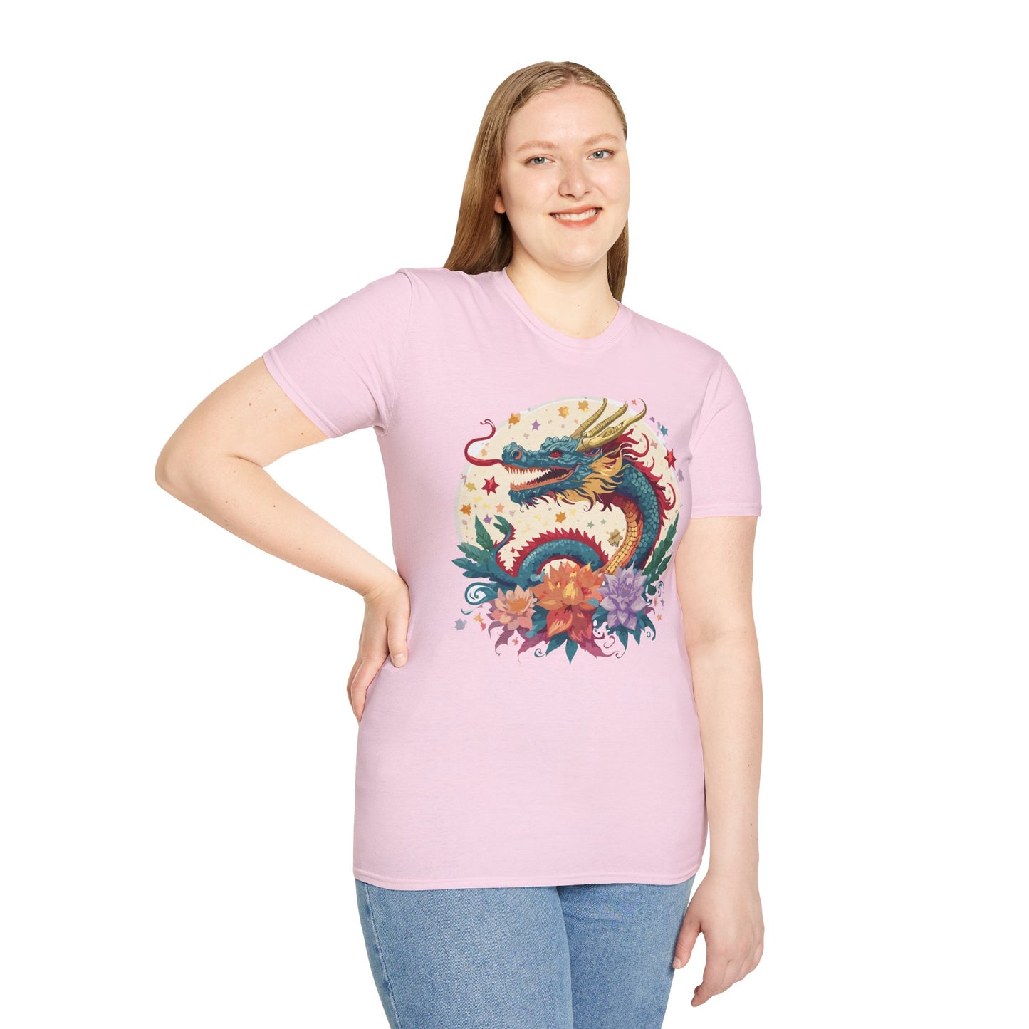 Dragon T Shirt, Dragon Shirt, Shirt with Animals, Animal Shirt