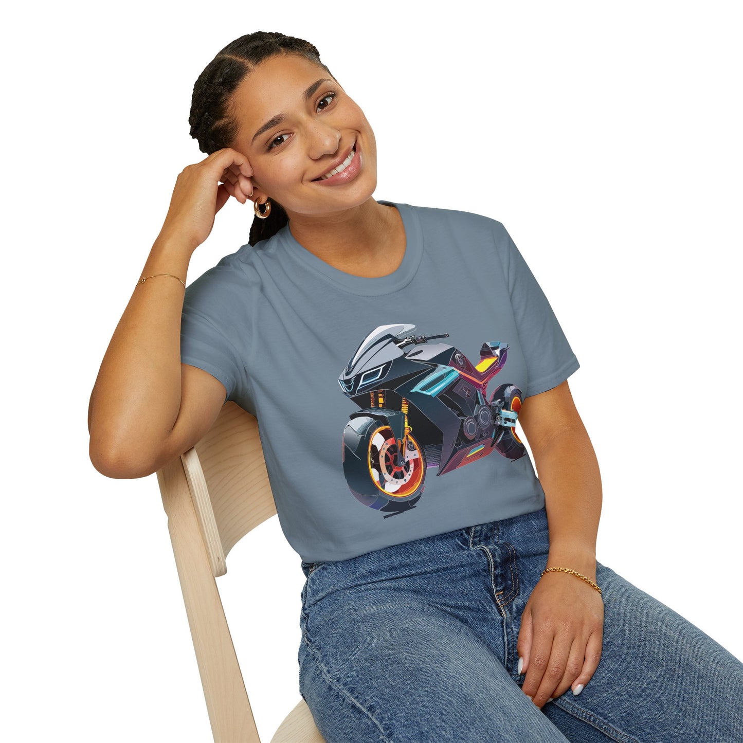 Bike T Shirt, Moto Shirt, Shirt with Motorcycle, MTB T Shirts