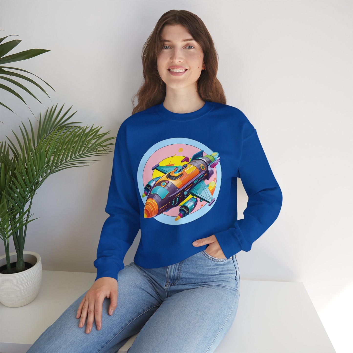 Space Shuttle Sweatshirt, Cosmic Sweatshirt, Astronaut Sweatshirt, Space Cosmic Sweatshirt