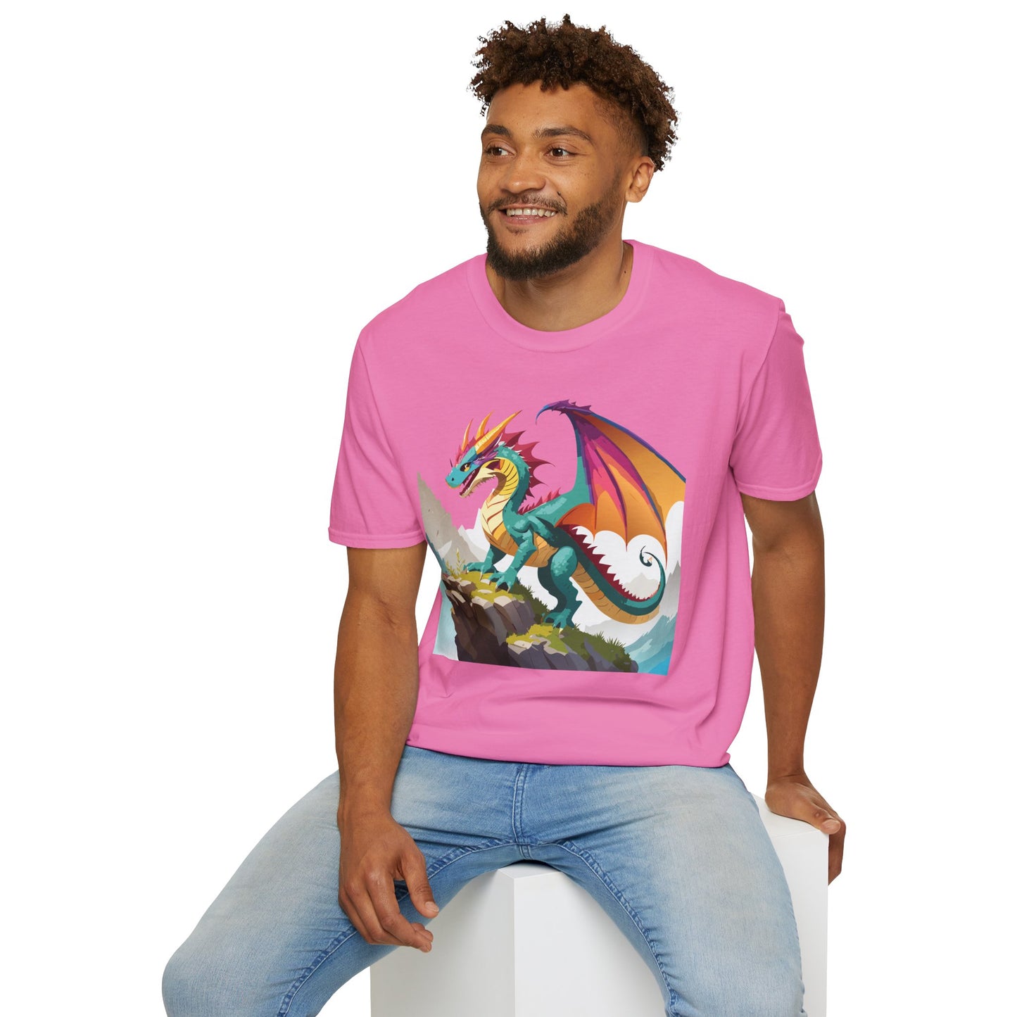 Dragon T Shirt, Dragon Shirt, Shirt with Animals, Animal Shirt