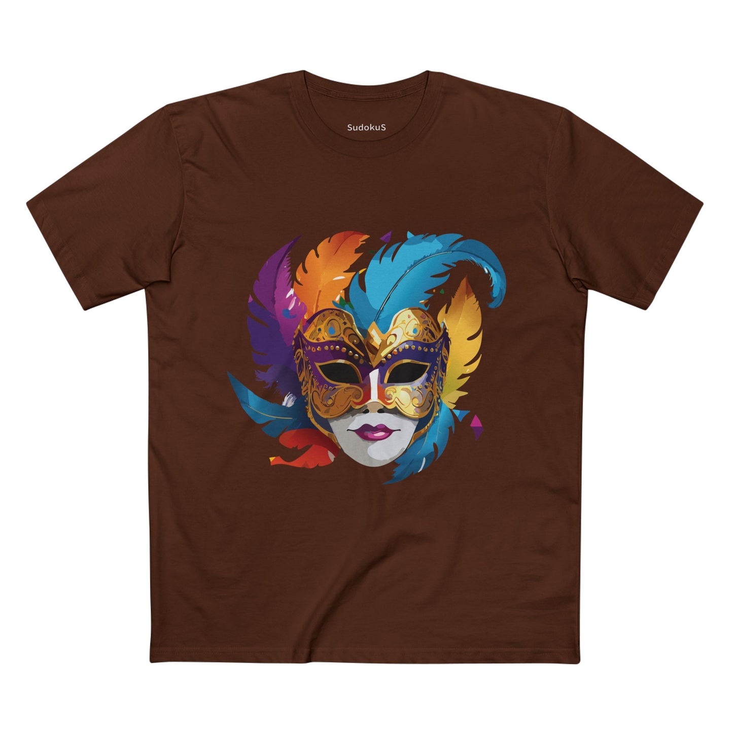 Mask Shirt, Shirt with Face - SudokuS