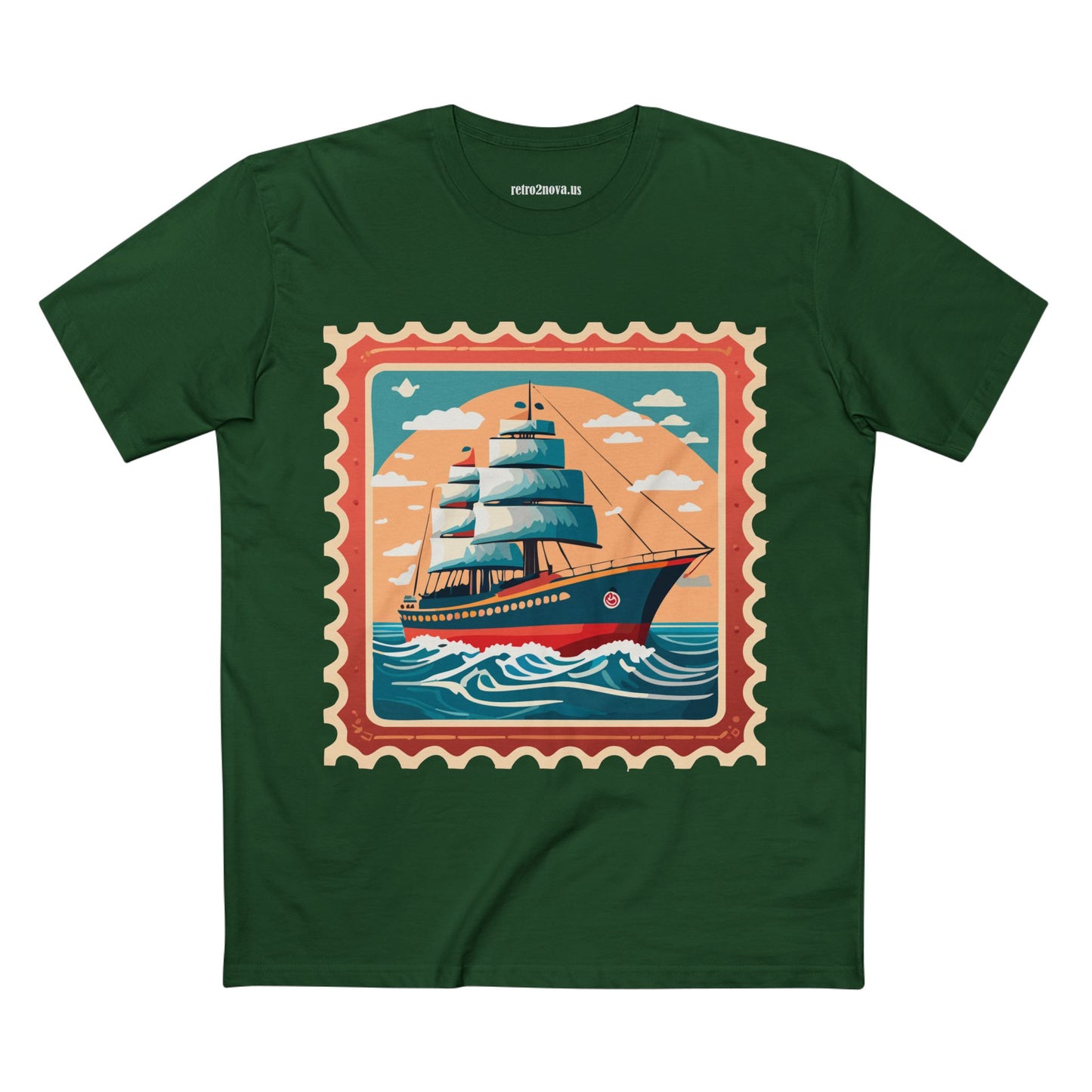 Stamp Shirt, Postage Stamp Shirt