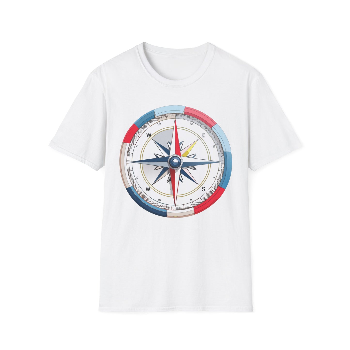 Compass T Shirt, Compass Shirt, Shirt with Compass, Navigator Shirt